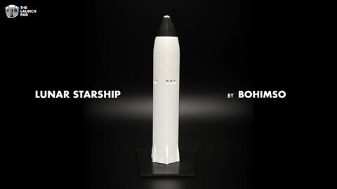 Lunar Starship 3D Model by Bohimso | TLP Reviews