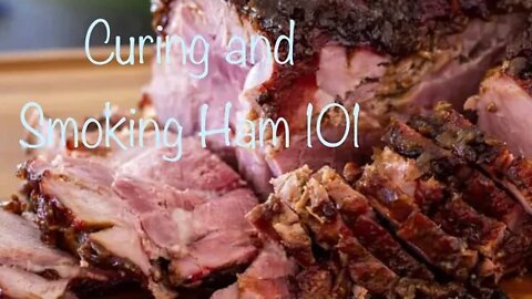 How to Cure, Brine and Smoke A Ham At Home EASY | Smokehouse