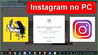 Veja como usar o Instagram no Computador sem instalar programas - em 59 segundos | Fetha Tutoriais