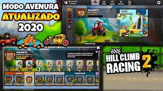 Novo Modo Aventura com Passe de Graça no Hill Climb Racing 2