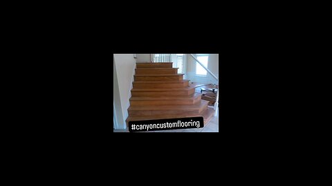 Wood stairs