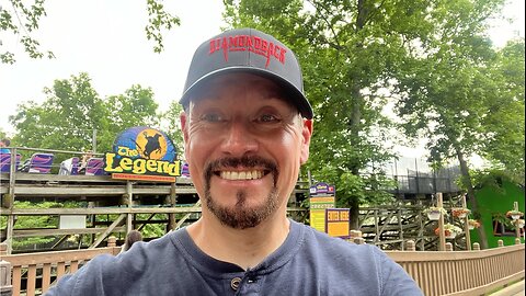 Off Ride Footage of THE LEGEND at HOLIDAY WORLD, Santa Claus, Indiana, USA