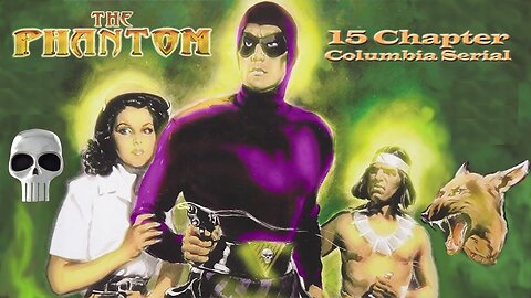 THE PHANTOM (1943)--colorized