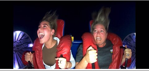 Orlando Slingshot | My Wife & Daughter Hilariously Shot Into The Heavens! | Ride View