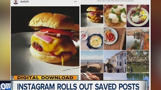 Instagram rolls out saved posts feature