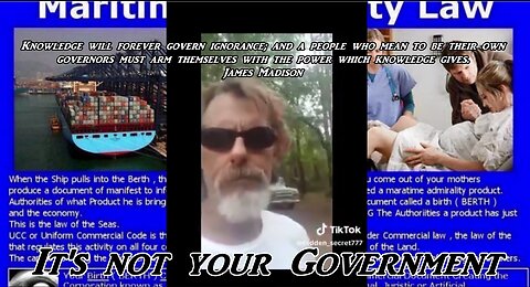 It's not your Government
