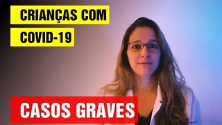 Crianças com covid-19 / coronavírus, casos graves #72 | síndrome inflamatória multi-sistêmica