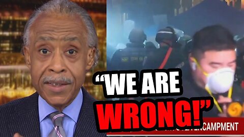 Even Al Sharpton is DONE with these leftist clowns!! lol