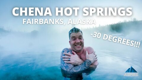 -30 Degrees at Chena Hot Springs Resort in Fairbanks, Alaska!