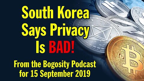 South Korea Says Privacy Is BAD!