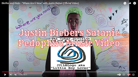 Justin Biebers Satanic Pedophile Music Video