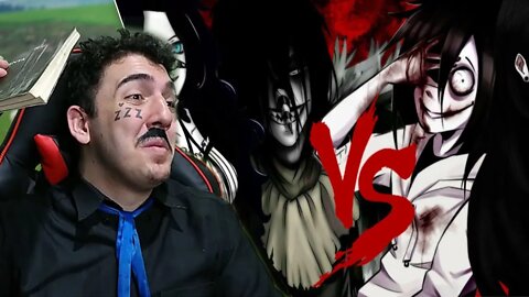 PASTOR REACT 🔴 JANE E JEFF THE KILLER VS JILL E JACK RISONHO | DUELO DE LENDAS