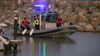 Search suspended after report of child floating on log on Lake Michigan in Port Washington