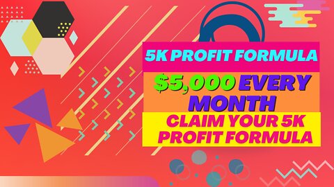 What Is The 5K Profit Formula?