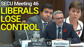CCFR at SECU - Liberals Lose Control (Rod Giltaca witness testimony at Public Safety Committee C-21)