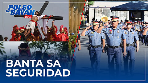 Banta sa seguridad sa unang araw ng Semana Santa, negatibo ayon sa PNP