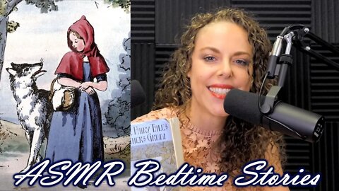 ASMR Bedtime Stories ♥ Reading "Little Red Cap" to Help You Sleep, Ear to Ear Soft Spoken, Corrina
