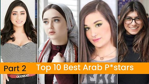 Top 10 Best Arab Prnstars Part 2 || Top P*stars from Arab Ethnicity