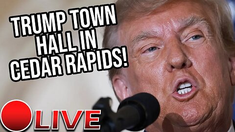 Live Reaction To Trump Town Hall In Cedar Rapids!