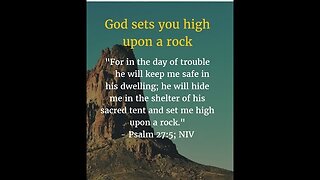 The (( ROCK )) "UPON THIS (( ROCK )) I Will Build MY CHURCH" Could YOU LEAVE and not be On The ROCK?