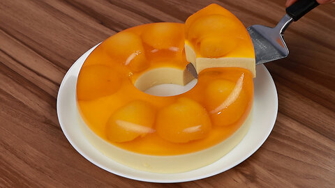 Have You Ever Eaten This Delicious Peach Dessert? Do it at Home and Leave Everyone Surprised
