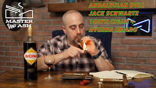 La Flor Dominicana Andalusian Bull Jack Schwartz 100th Cigar + Averna Amaro