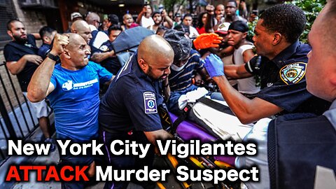 New Yorkers ATTACK Murder Suspect