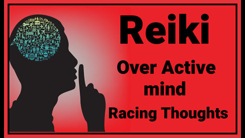 Reiki For Overactive Mind + Racing Thoughts l 5 Minute Session l Healing Hands Series