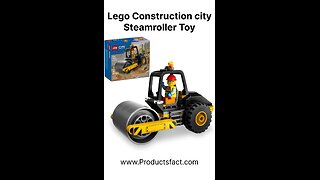 Lego Construction City Steamroller Toy