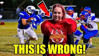 Christian High School Football Team FORFEITS game due to the opposing team having GIRLS on the team!
