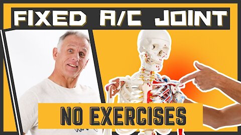 Fixed My Wife's Chronic Shoulder Pain Fast (AC Joint) NO EXERCISES NEEDED!!!