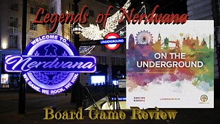 On the Underground Board Game Review