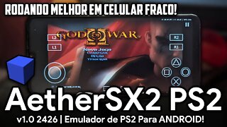 AetherSX2 PS2 Emulator v1.0 | Grandes Melhorias Na Atualização 1.0! | God Of War e MAIS!