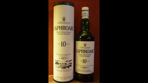 Whiskey Review #79: Laphroaig 10Yr Islay Scotch Whisky