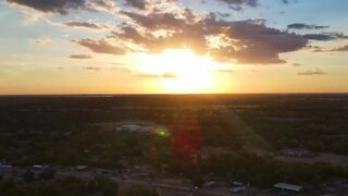 Sunset over Waco - 4K