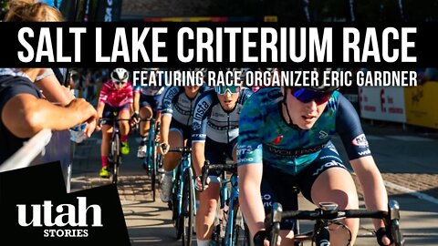 Salt Lake Criterium Bike Race Organizer Eric Gardner.