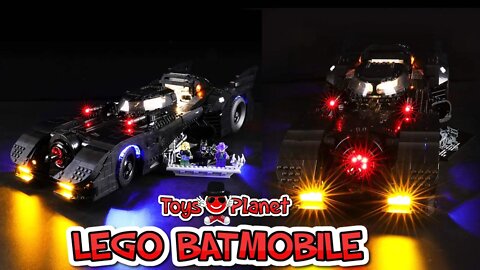 BRIKSMAX Led Lighting Kit for Batmobile | Compatible with Lego 76139 Building Blocks Model | 2021