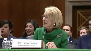 Senator Lankford Questions Secretary of Education Betsy Devos on Speech and Religious Protections