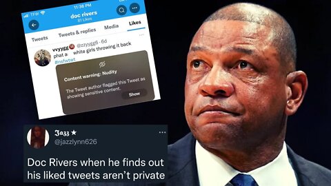 Doc Rivers Gets ROASTED After Being EXPOSED For Liking P0rn On Twitter | Says He Was Hacked!