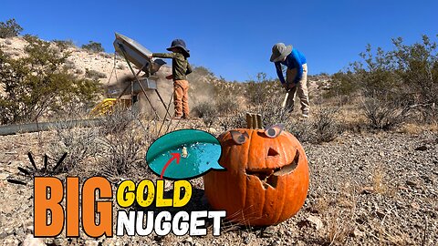 LARGE Gold Nuggets found in the California Desert