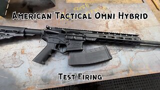 American Tactical Omni Hybrid Test Firing