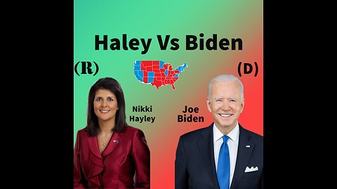 2024 Presidential Election Predictions!(Haley vs Biden)