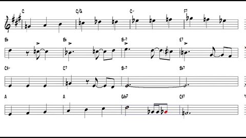 Bluesette v2 Jean Thielemans 1963 Tenor Sax