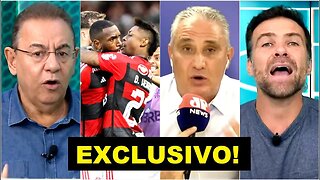 "É INFORMAÇÃO! O PROJETO do Flamengo, e que o Tite GOSTOU, é..." OLHA esses BASTIDORES!