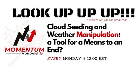 Look UP UP UP!!!-Cloud seeding and Weather Manipulation-Oh it is REAL!