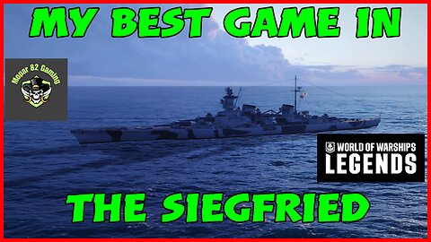 Unleashing Epic Skills: Dominating The Battlefield With The Siegfried! #worldofwarshipslegends #Siegfried #NavalWarfare #EpicBattles
