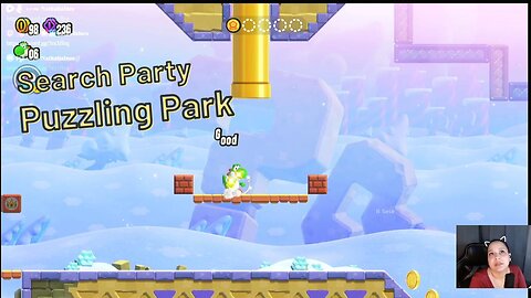Super Mario Wonder: Search Party Puzzling Park