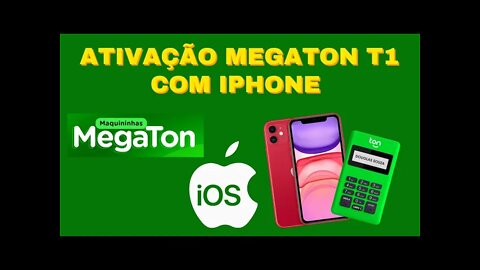 Pareamento da GigaTon T1 com iPhone "iOS"