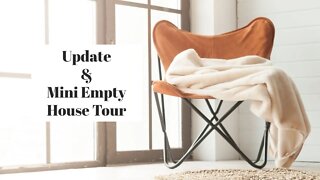 Vlog 01.22.2021 | Update & Empty mini House Tour