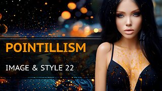 Pointillism - Adding Style to an Image in MidJourney 5.2 - Image & Style 22